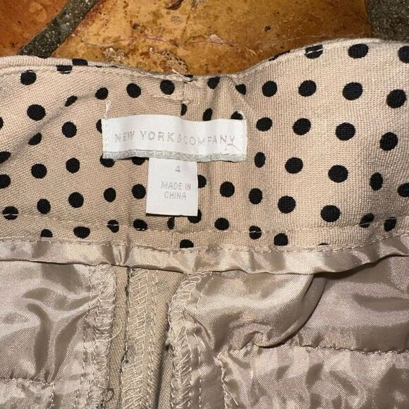 New York & Co Aubrey Pant Slimming Ankle Polka Dot - Picture 4 of 6